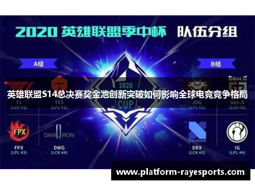 英雄联盟S14总决赛奖金池创新突破如何影响全球电竞竞争格局